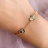 0.10Ct Diamond Bezel Heart Bracelet - Image 2
