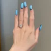 2.5 Carat Brilliant Oval Cut Engagement Diamond Ring - Image 2