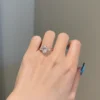 2.5 Carat Brilliant Oval Cut Engagement Diamond Ring - Image 4