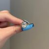 3 Carat Cushion Diamond engagement ring with a classic prong setting