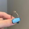 Elegant engagement ring featuring a refined elongated cushion shape
