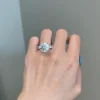 6 Carat Brilliant Round Engagement Ring