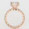 925 Silver 1.00Ct Round Cut Diamond Engagement Ring - Image 3