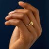 925 Silver 1.5ct Emerald Cut Solitaire Engagement Ring - Image 4