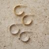 925 Silver 15mm Hoops Earring - Image 9