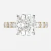 925 Silver 2.00Ct Cushion Cut Diamond Engagement Ring - Image 4