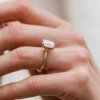 925 Silver 2.50Ct Rediant Cut Diamond Engagement Ring - Image 3