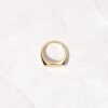 925 Silver 222 Signet Ring - Image 5