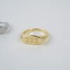 925 Silver 222 Signet Ring - Image 7