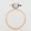 925 Silver 3.00Ct Oval Cut Diamond Engagement Ring - Image 2