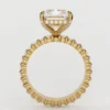 3.00Ct engagement ring with a radiant-cut Premium CZ Diamond