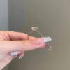 925 Silver 3.5CT Round Brilliant Diamond Solitaire Engagement Ring - Image 4
