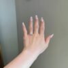 Solitaire engagement ring featuring a 3.5CT round cut premium CZ diamond