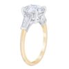 925 sterling silver ring finished with thick gold plating