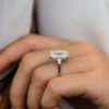 Gold-plated sterling silver ring with a polished, elegant silhouette