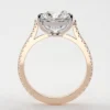 925 Silver 4.00Ct Round Cut Diamond Engagement Ring - Image 4