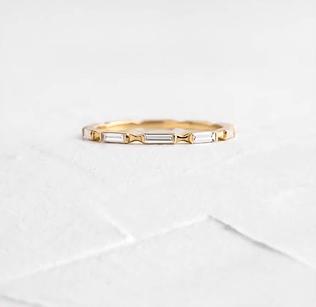 925 Silver 5 Stacking Ring Set