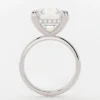 925 Silver 7.70Ct Ascher Cut Diamond Engagement Ring - Image 3
