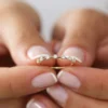 925 Silver  7 Stone Round Diamond Wedding Ring - Image 4