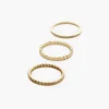 925 Silver Adrianna set ring in sterling silver with gold plating