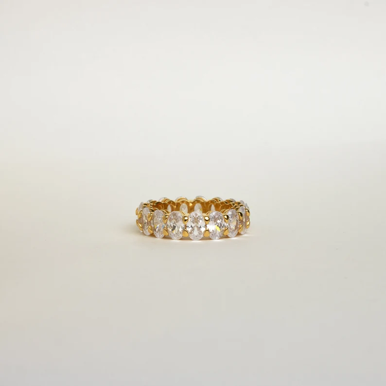 925 Silver Alannah Diamond Ring