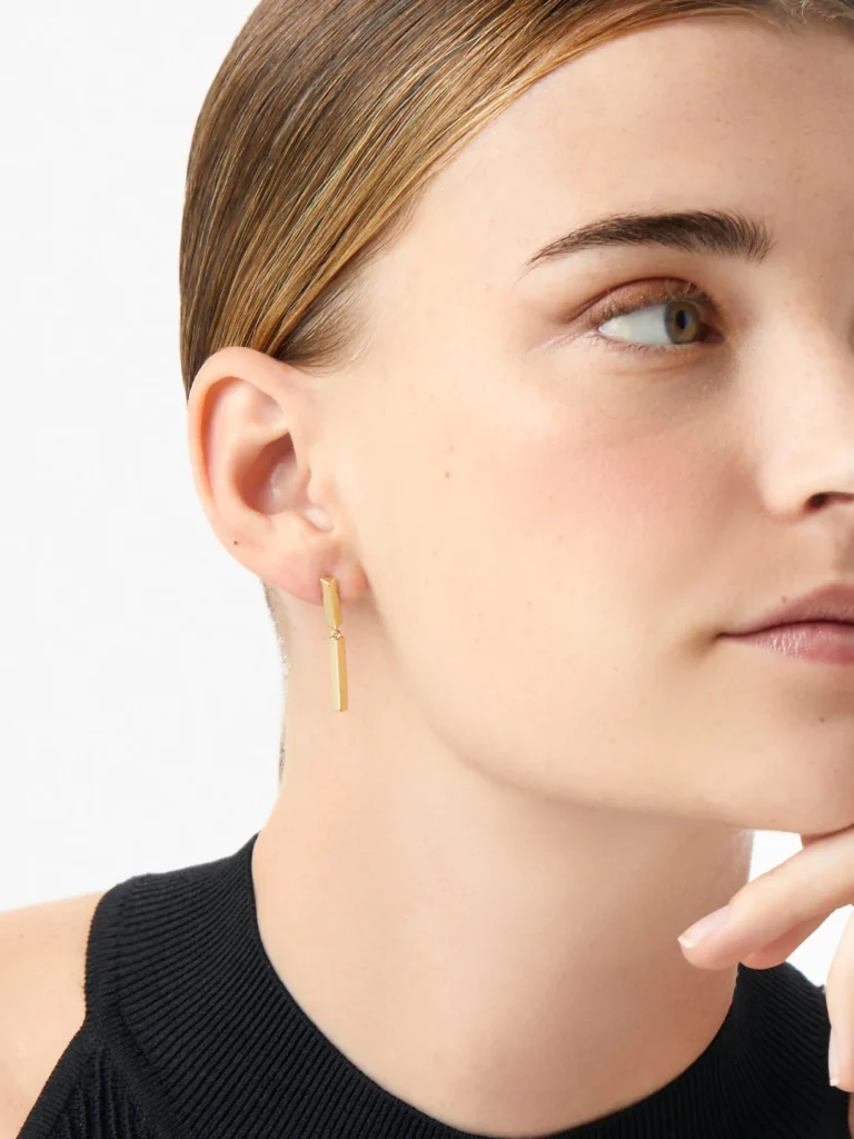 925 Silver Amber Earrings