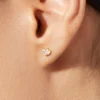 Elegant marquise studs with a refined, delicate shape