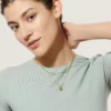 925 Silver Aria Aventurine Necklace - Image 4
