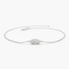 Art Deco Chain Bracelet with bold vintage-inspired geometric design