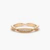 925 Silver ring with an elegant, slim profile