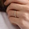 925 Silver Baguette Diamond Ring - Image 2