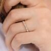 925 Silver Baguette Diamond Ring - Image 4
