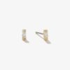 925 Silver Baguette Earrings - Image 5
