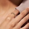925 Silver Ball Chain Ring - Image 4