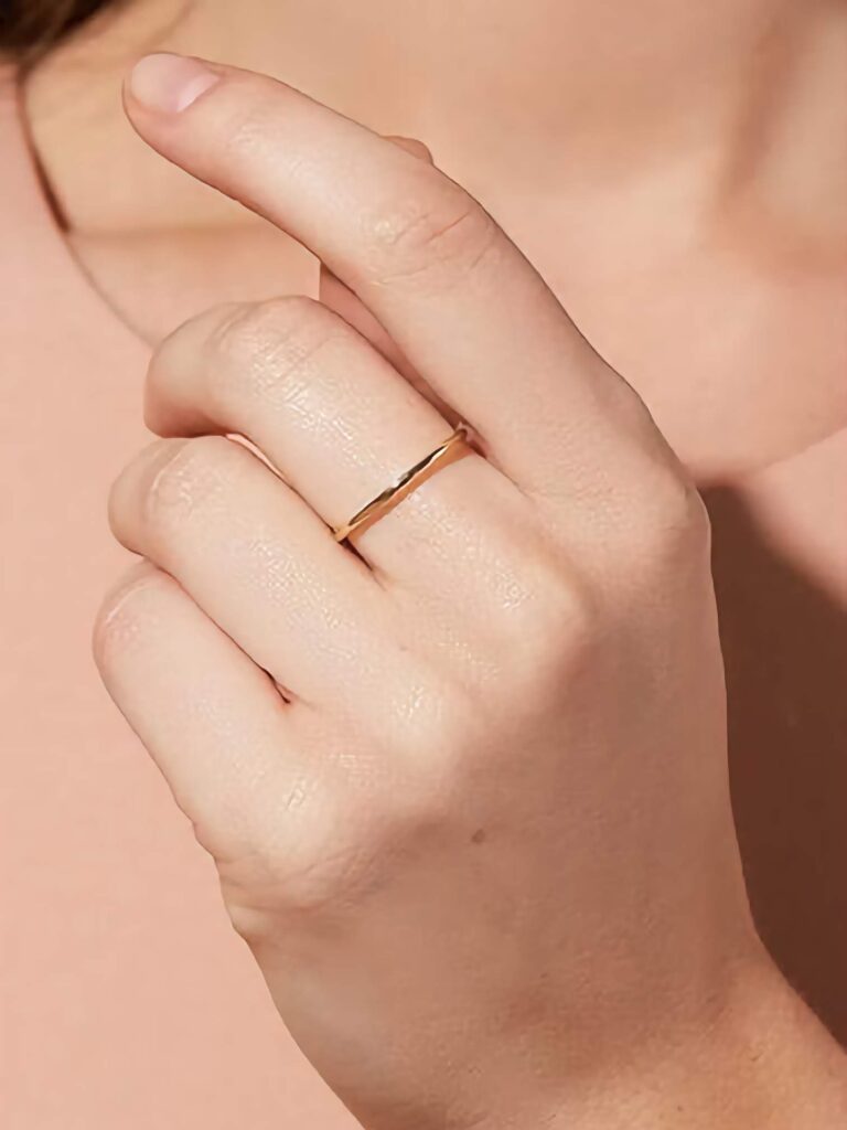 925 Silver Band Ring