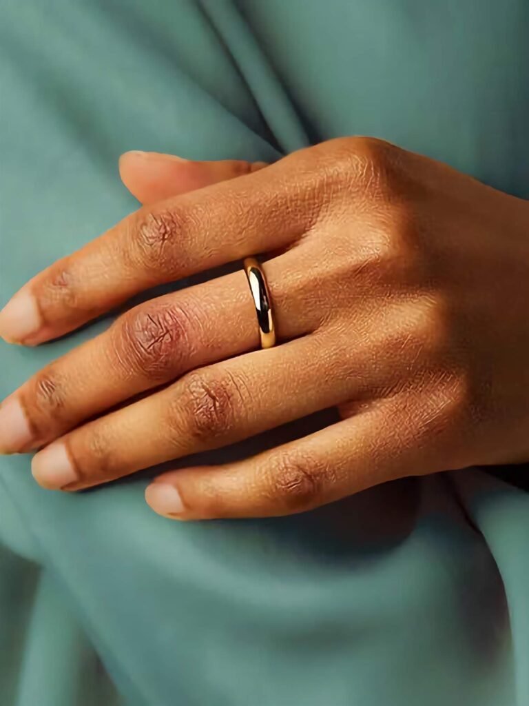 925 Silver Band Ring