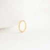 925 Silver Beaded Ring
