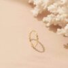 925 Silver Beaded Ring