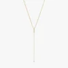 925 Silver Bec Diamond Necklace with a clean, polished finish