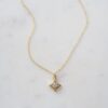 925 Silver Belle Diamond Necklace with pave-set premium CZ stone