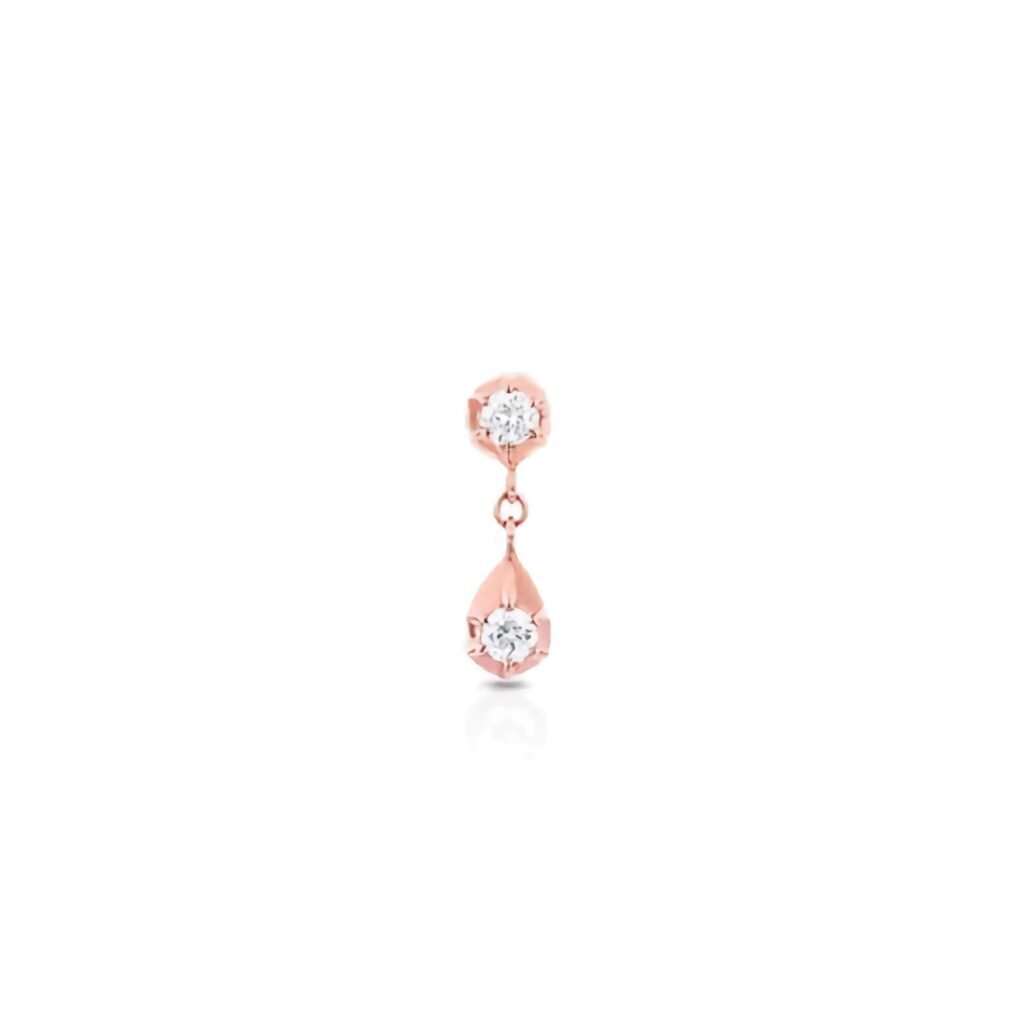 925 Silver Belle Earring