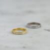 925 Silver Bezel Baguette Ring - Image 3