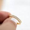 925 Silver Bezel Baguette Ring - Image 4