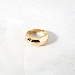 925 Silver Bold Dome Ring