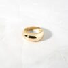 925 Silver Bold Dome Ring - Image 3