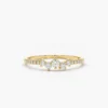 925 Silver Bridal Diamond Cluster Ring - Image 9