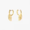 925 Silver Bristol Hoops - Image 2