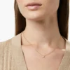 Butterfly pendant necklace with fine detailing and sparkle
