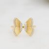 925 Silver Butterfly Ring with delicate butterfly motif