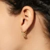 925 Silver Cali Hoops - Image 4